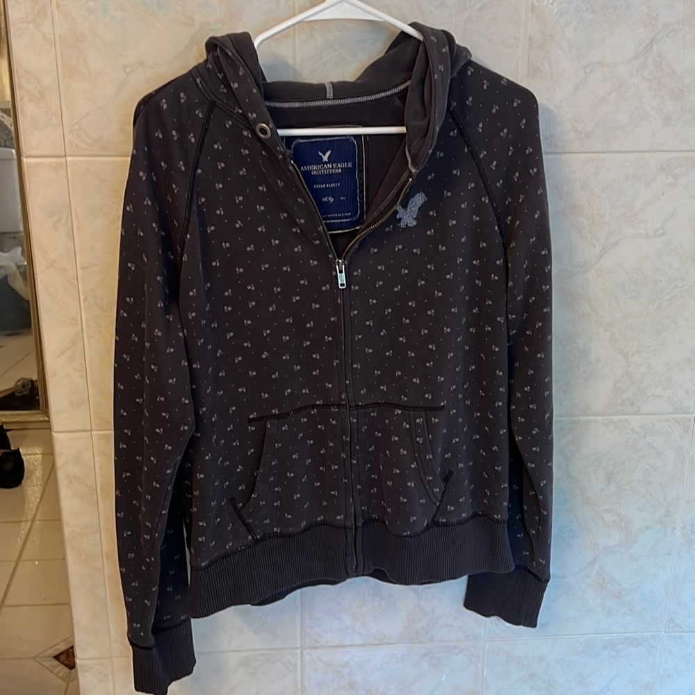American Eagle Dark Grey Hoodie
